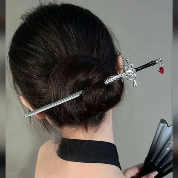 Sword Hairpins Set - Picture 11 of 13